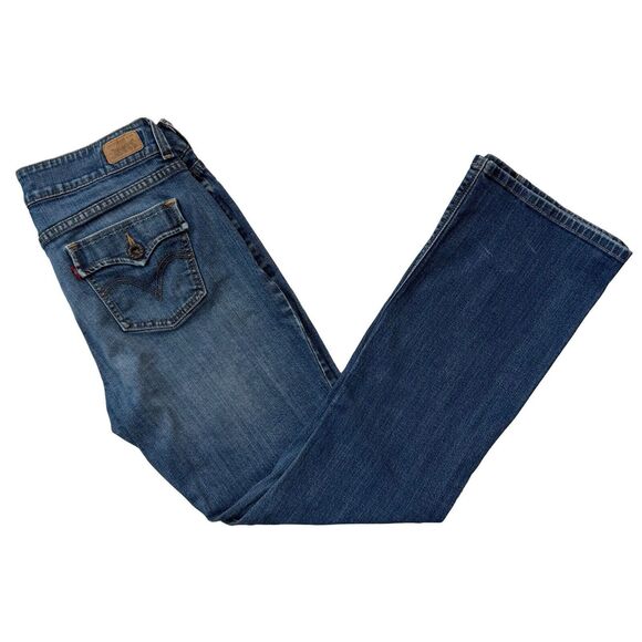 Levis 526 Slender Boot Cut Womens Size 12 Measures 32x30 Jeans Pockets - Picture 1 of 8